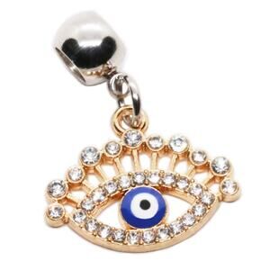Evil Eye Charms for Bracelets - Evil Eye Decor for a Necklace
